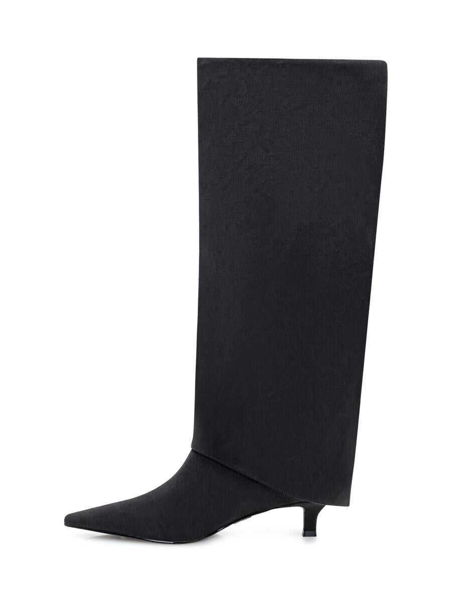 Bocanci Steve Madden Steve Madden Steve Madden Tall Boots With Kitten Heel Black Femei (BM 19114977) 4