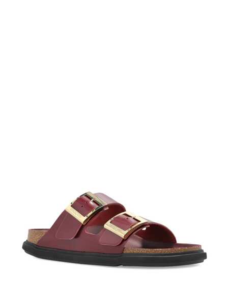 Sandale Birkenstock Arizona Droplet Buckle Sandals Bordeaux Femei (BM 19115703) 2
