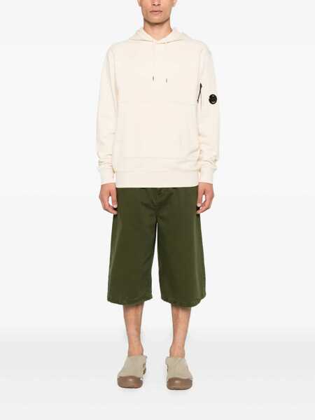 Hanorace C.P. Company Diagonal Raised Sweatshirt Beige Barbati (BM 19115730) 2