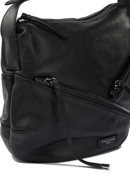 Genti tip postas GIANNI CHIARINI Crossbody bags Black Femei (BM 19116003) 4