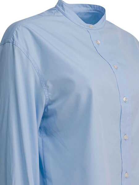 Camasi office SOEUR Bermudes Shirt Blue Femei (BM 19116180) 4
