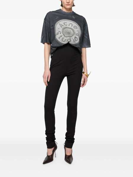 Tricouri Acne Studios T-shirts Black Femei (BM 19116207) 3