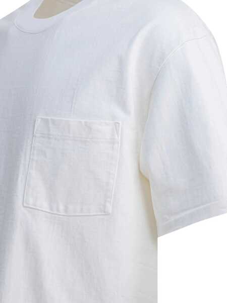 Tricouri AURALEE Cotton T-shirt White Barbati (BM 19116225) 3