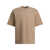 AURALEE Cotton T-shirt Beige
