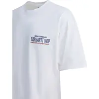 Tricouri Carhartt pentru Barbati - Tricouri Carhartt S/S Arcan T-shirt White Barbati (BM 19116402) - B-mall.ro