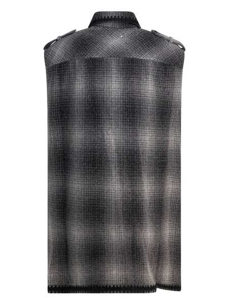 Rochii elegante Golden Goose Wool-blend chemisier dress Grey Femei (BM 19116432) 2