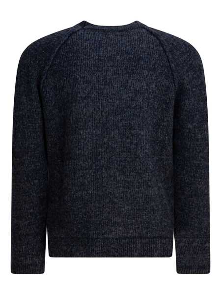 Pulovere RAKKI Wool crew neck sweater Blue Barbati (BM 19116459) 3