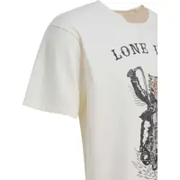 Tricouri pentru Barbati - Tricouri GALLERY DEPT. Lone Wolf T-shirt White Barbati (BM 19116591) - B-mall.ro