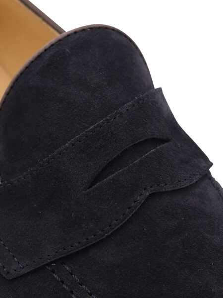 Mocasini Brunello Cucinelli Suede Penny loafers Brown Barbati (BM 19116786) 4