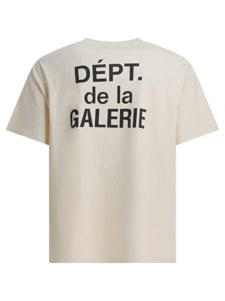 Tricouri GALLERY DEPT. Self Title T-shirt White Barbati (BM 19116876) 2