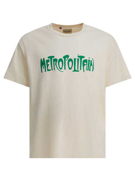 Tricouri GALLERY DEPT. Self Title T-shirt White Barbati (BM 19116876) 1