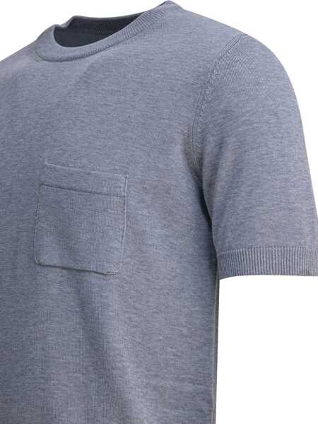 Tricouri RAKKI T-shirt with pocket Grey Barbati (BM 19116891) 5