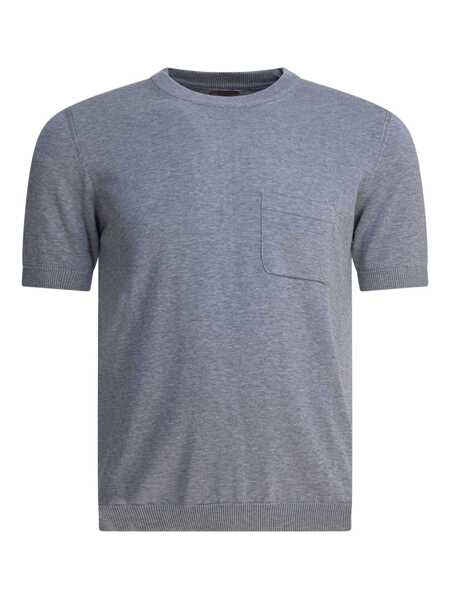 Tricouri RAKKI T-shirt with pocket Grey Barbati (BM 19116891) 1