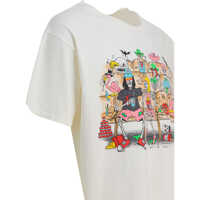 Tricouri pentru Barbati - Tricouri GALLERY DEPT. Skeleton Beach Theater Tee T-shirt White Barbati (BM 19116894) - B-mall.ro