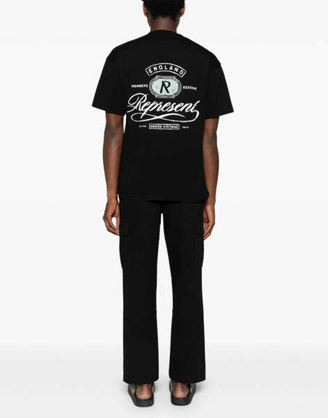 Tricouri REPRESENT Grand Vintage T-Shirt BLACK Barbati (BM 19116998) 2