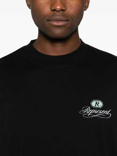 Tricouri REPRESENT Grand Vintage T-Shirt BLACK Barbati (BM 19116998) 4