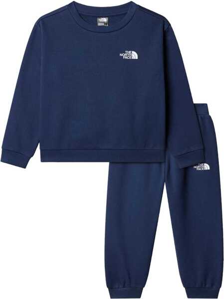 Costume The North Face Jersey Set With Pants Simple BLUE Baieti (BM 19117034) 1
