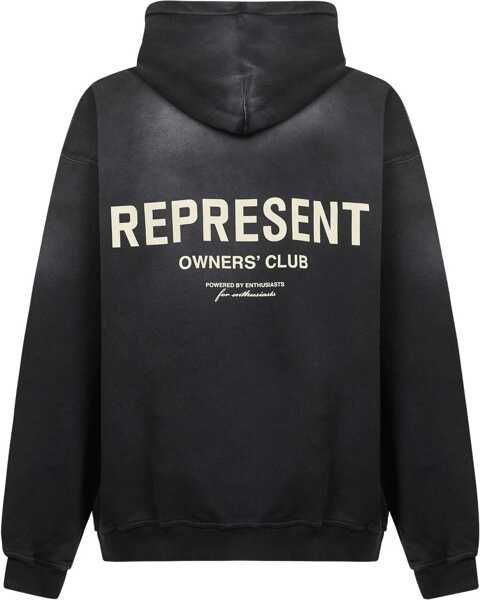 Bluze de trening REPRESENT Hoodie CHARCOAL Barbati (BM 19117082) 2