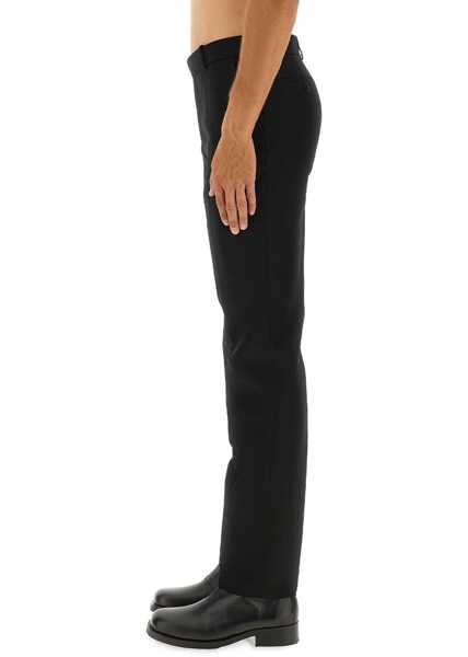 Pantaloni casual Alexander McQueen Wool Pants BLACK Barbati (BM 19117085) 3