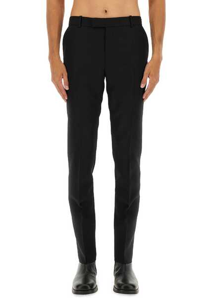 Pantaloni casual Alexander McQueen Wool Pants BLACK Barbati (BM 19117085) 1