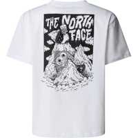 Tricouri pentru Baieti - Tricouri The North Face Oversize T-Shirt WHITE Baieti (BM 19117094) - B-mall.ro