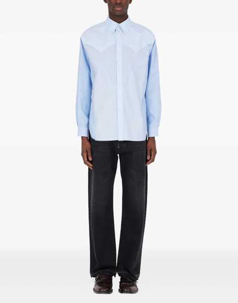 Camasi casual Maison Margiela Cotton Shirt AZURE Barbati (BM 19117124) 2