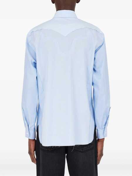 Camasi casual Maison Margiela Cotton Shirt AZURE Barbati (BM 19117124) 3