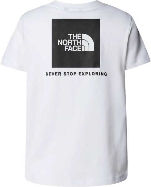 Tricouri The North Face T-Shirt With Logo WHITE Baieti (BM 19117148) 2