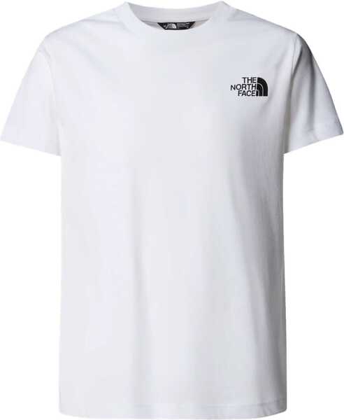 Tricouri The North Face T-Shirt With Logo WHITE Baieti (BM 19117148) 1
