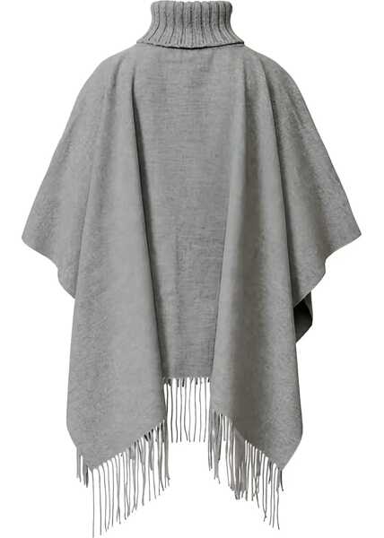 Trenciuri Fabiana Filippi Platinum Hood GREY Femei (BM 19117157) 2