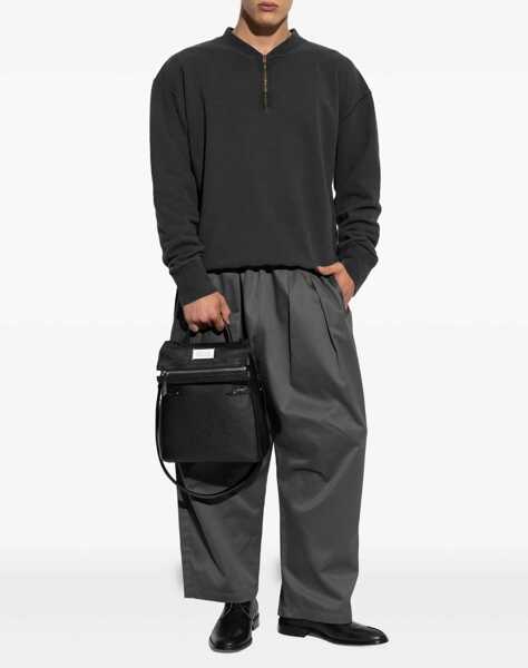 Bluze de trening Maison Margiela Three-Quarter Zipper Sweatshirt CHARCOAL Barbati (BM 19117169) 2