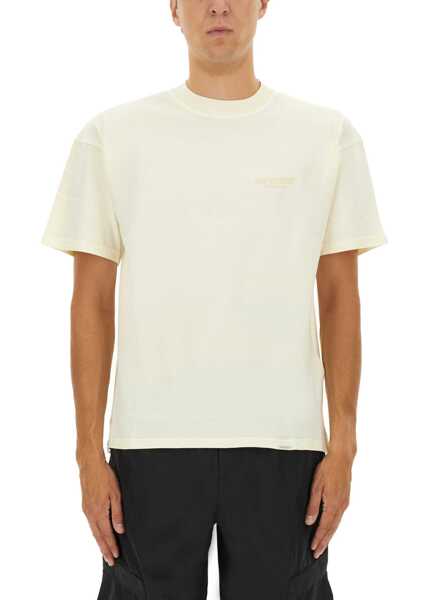 Tricouri REPRESENT T-Shirt With Logo BEIGE Barbati (BM 19117172) 1