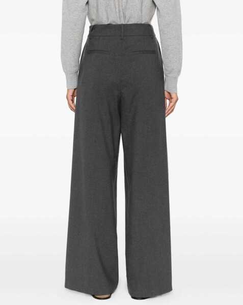 Pantaloni casual Herno Pants Resort GREY Femei (BM 19117232) 4
