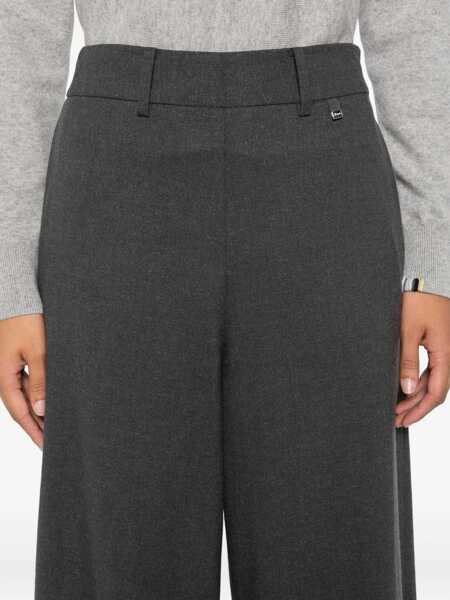 Pantaloni casual Herno Pants Resort GREY Femei (BM 19117232) 5