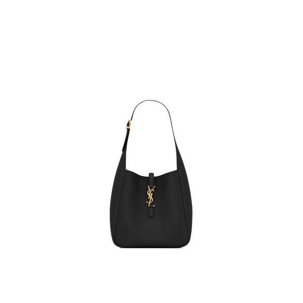 Genti de mana Saint Laurent SAINT LAURENT LE 5  7 SMALL SOFT LEATHER Bag Black Femei (BM 19117380) 1