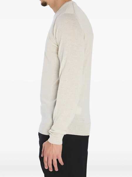 Pulovere casual John Smedley Lundy Craw Neck Pullover BEIGE Barbati (BM 19117460) 3
