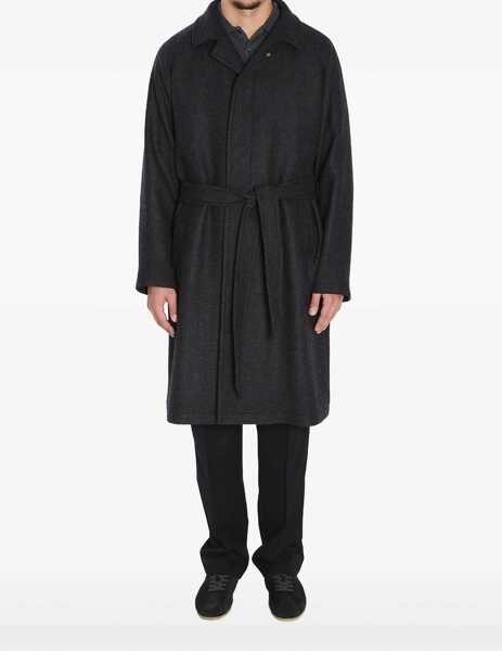 Paltoane Tagliatore Salomon Midi Coat GREY Barbati (BM 19117475) 1