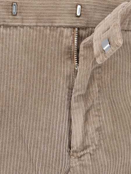 Pantaloni casual PT TORINO Straight-Leg Corduroy Trousers BEIGE Barbati (BM 19117481) 5