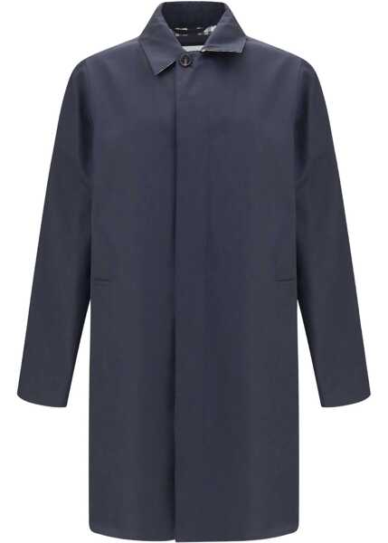 Paltoane Burberry Camden Heritage Coat NAVY Barbati (BM 19117610) 1