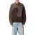 ERL Erl Brown Swirl Wool Crewneck Sweater BROWN