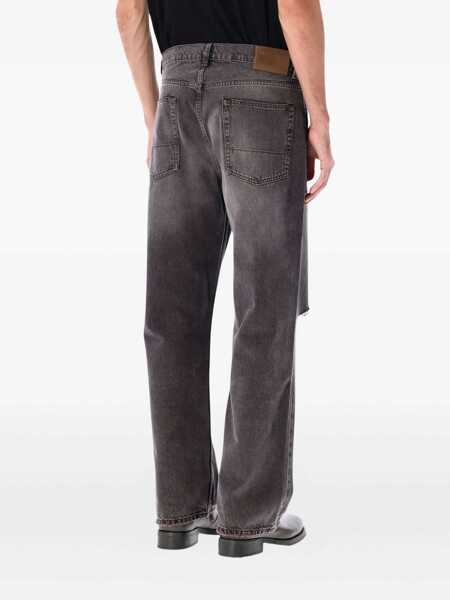 Blugi OUR LEGACY Our Legacy Highway Coffee Wide-Leg Denim Jeans BLACK WASH Barbati (BM 19120296) 2