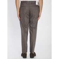 Imbracaminte PT TORINO pentru Barbati pagina 3 - Pantaloni PT TORINO Flannel Trousers BROWN Barbati (BM 19120632) - B-mall.ro