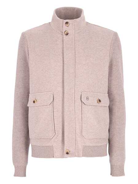 Geci Conte Of Florence Conte Of Florence Park City Jacket Clothing Beige Barbati (BM 19120821) 1