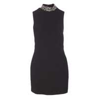 Rochii Liu Jo Short Black Dress With Rinhestones Femei