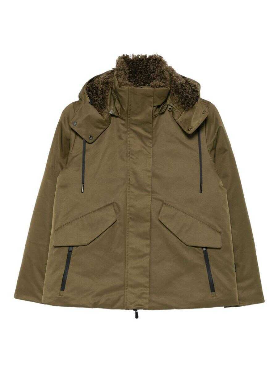 Geci Parka Save the Duck Save The Duck Army Green Kara Parka GREEN Femei (BM 19122135) 1