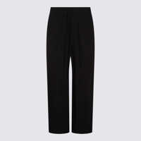 Pantaloni Thom Krom Black Cotton Pants Barbati
