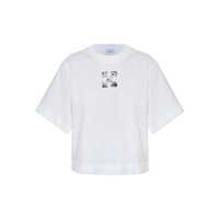 Tricouri Off-White Logo Short-Sleeve T-Shirt Femei