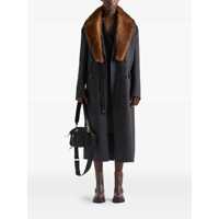 Paltoane Prada Dama - Paltoane Prada Prada Wool And Cashmere Coat GREY Femei (BM 19123551) - B-mall.ro