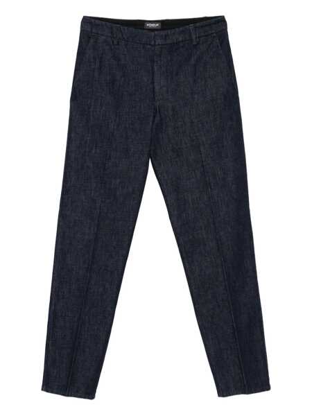 Pantaloni Dondup Dondup Loos James Trousers BLUE Barbati (BM 19124064) 1
