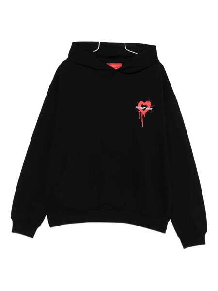 Pulovere Vision of Super Vision Of Super Black Sweatshirt With Logo Print Black Barbati (BM 19124115) 1